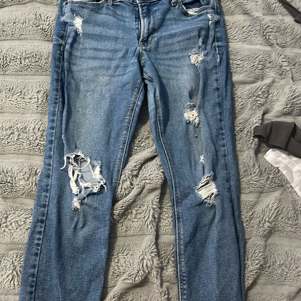 Jeans old navy rockstar super skinny size 8 mid rise